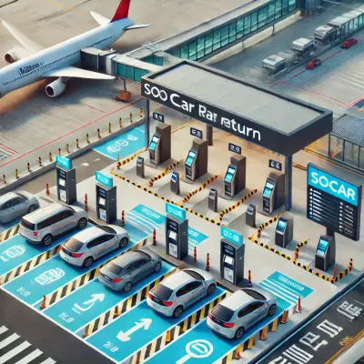 쏘카 인천공항 반납