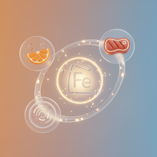 의외의 조합! 철분 흡수율 최대로 높이는 꿀팁