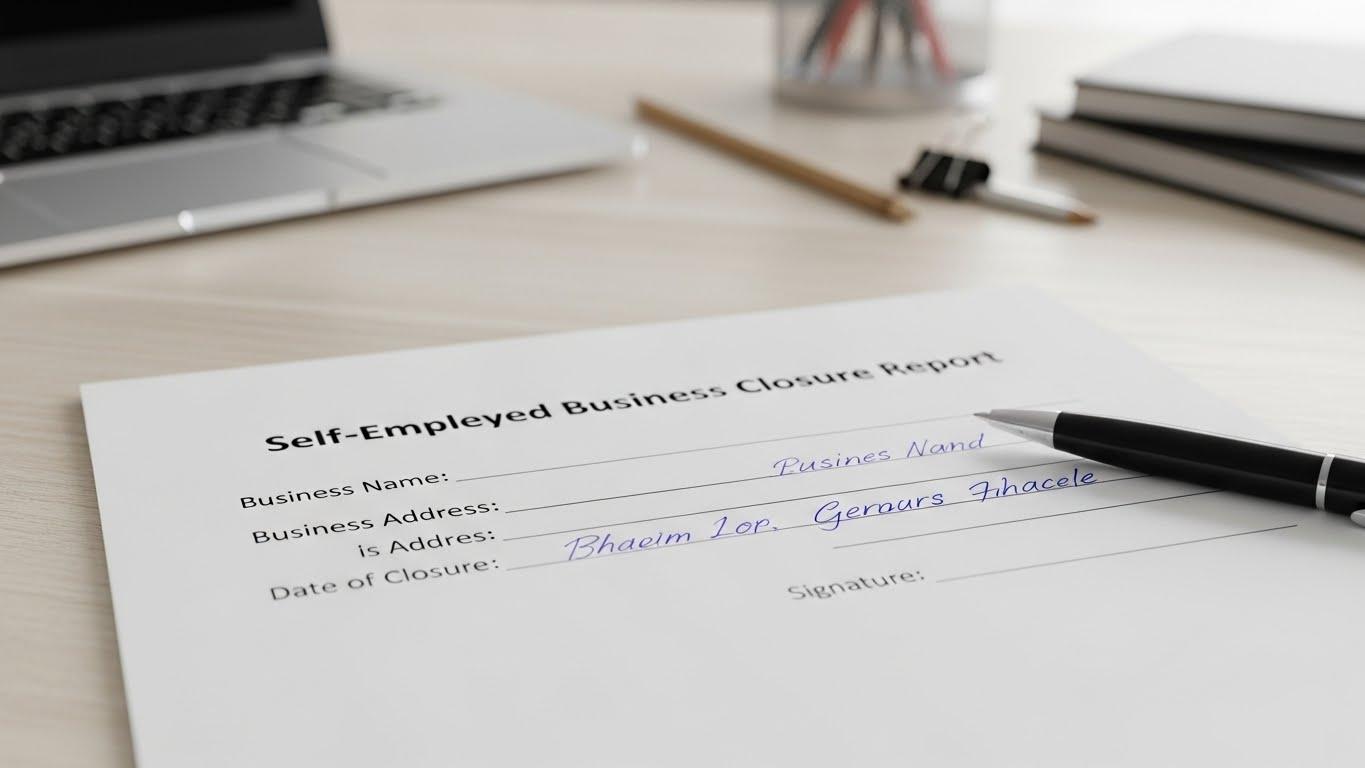 개인사업자 폐업신고 서류