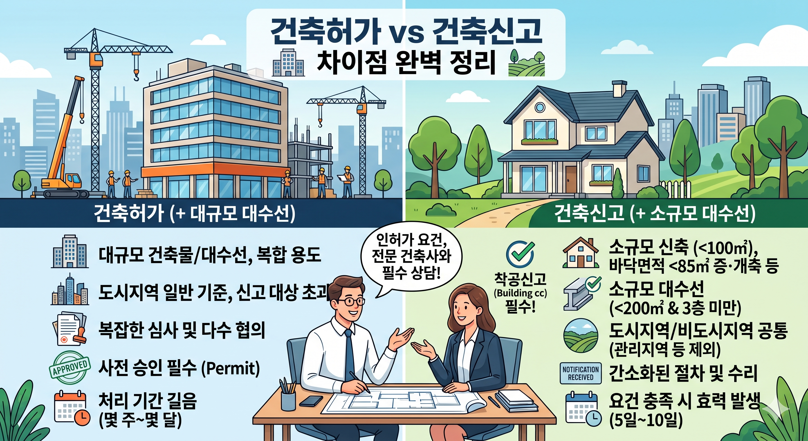 건축허가와 건축신고