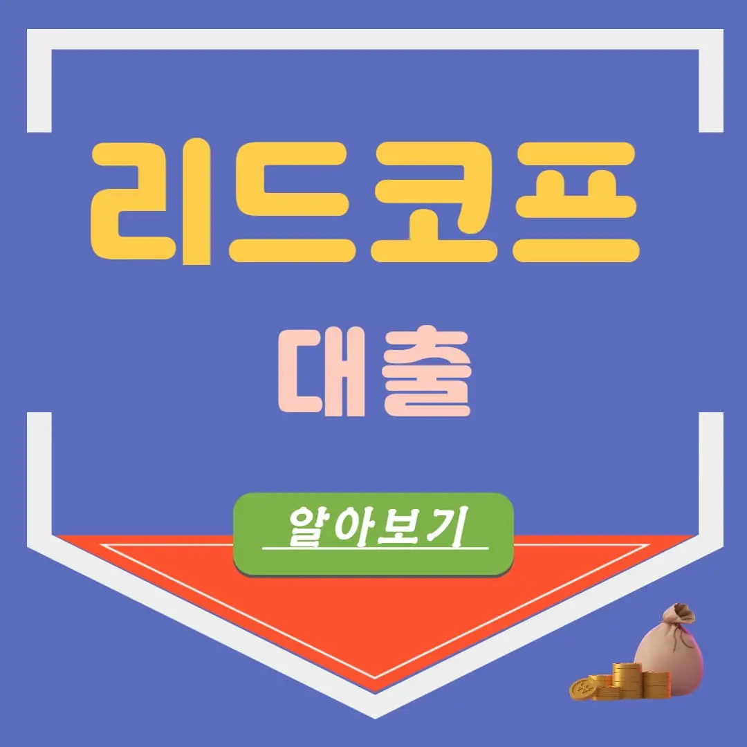 리드코프 연체자대출 과대출자 추가대출 무직자 주부대출 가능한곳