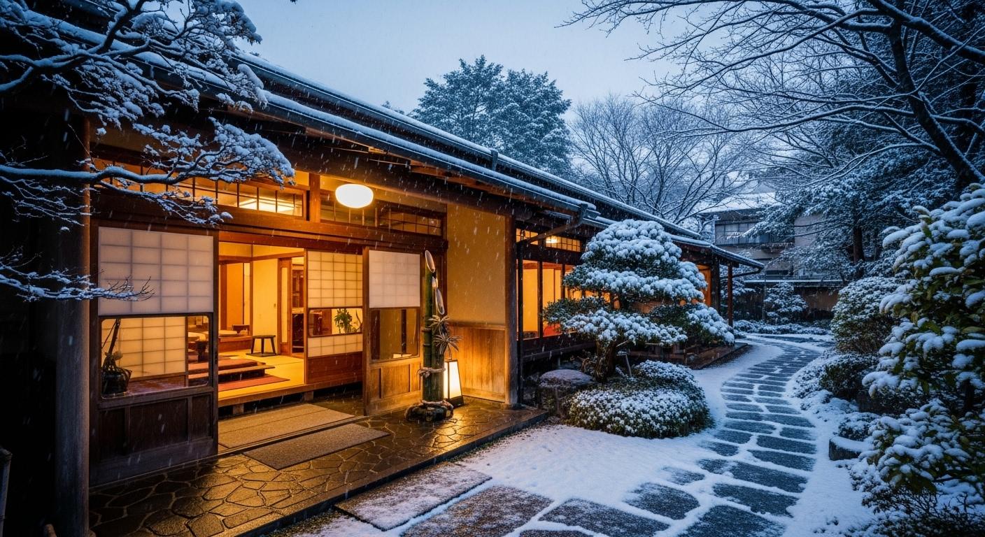 나고야 겨울여행 료칸