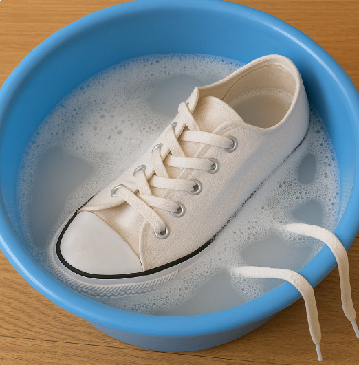 하얀 운동화 얼룩 지우는 방법 생활 꿀팁