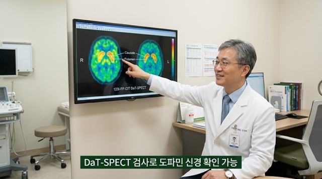 파킨슨병 뇌 검사 도파민 신경세포"