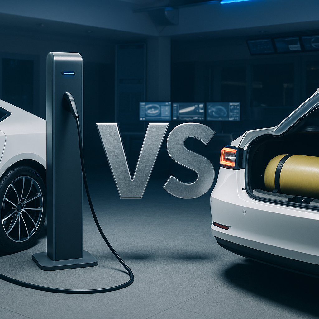 친환경 전쟁의 주역들, EV vs 수소차 기술 경쟁 구도