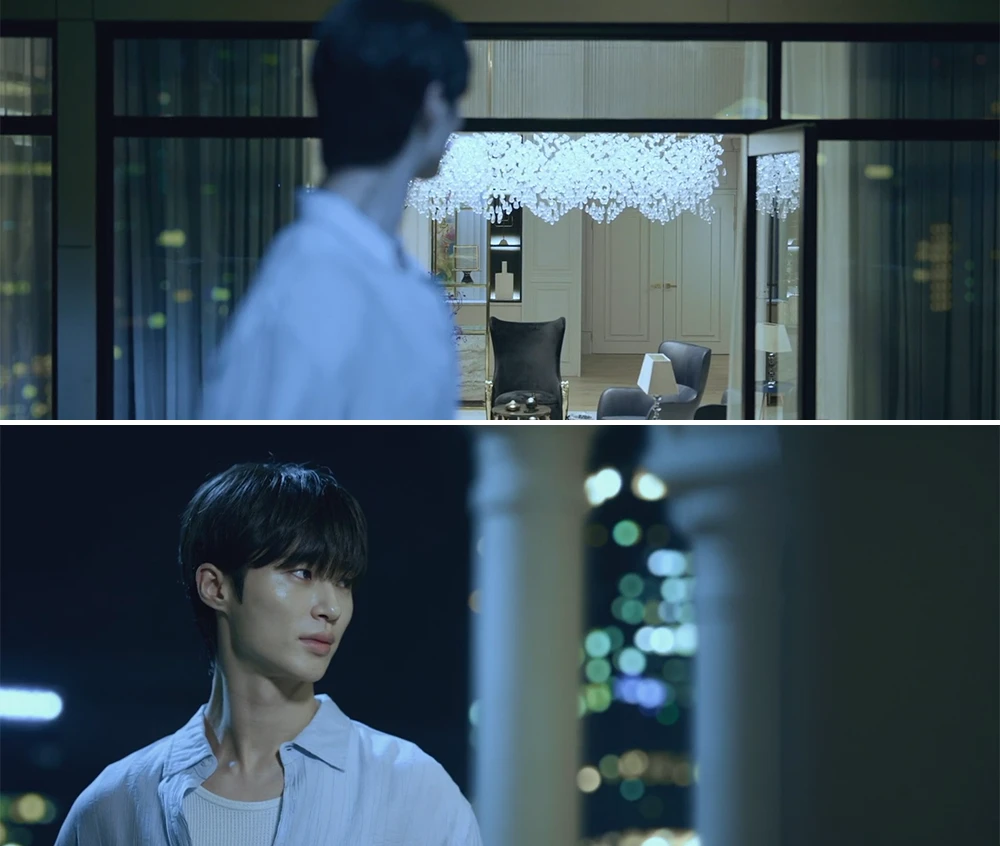 호텔-발코니에-서있다가-벨소리에-돌아보는-선재