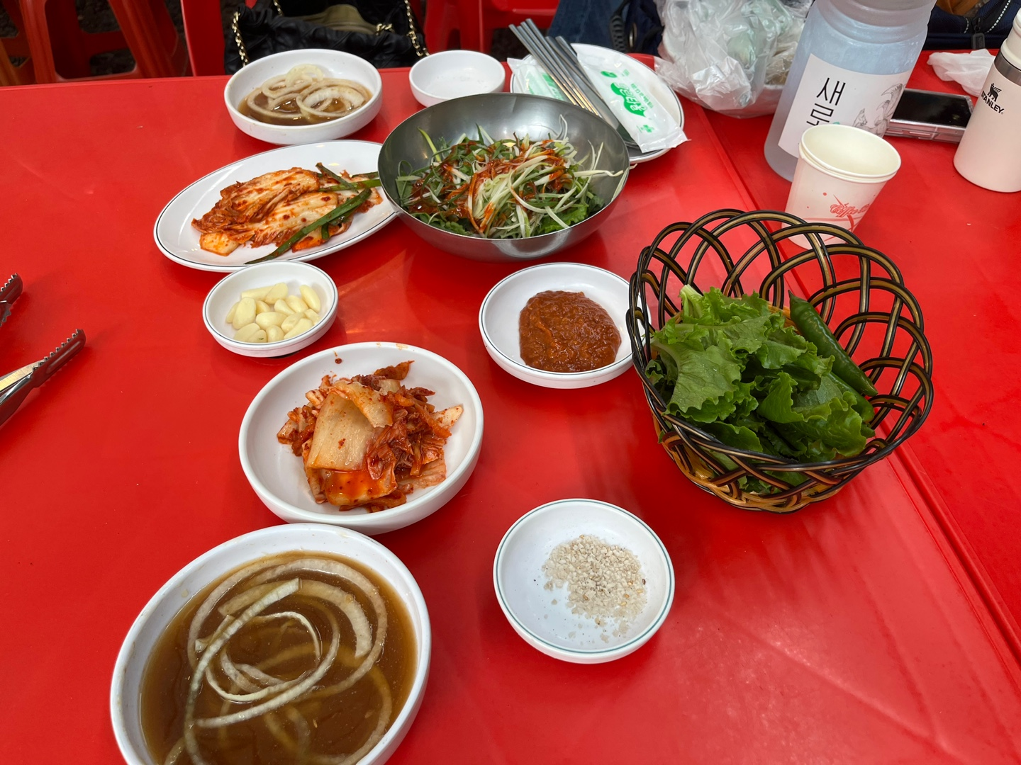 청계산 여울더울 반려견 동반 상차림