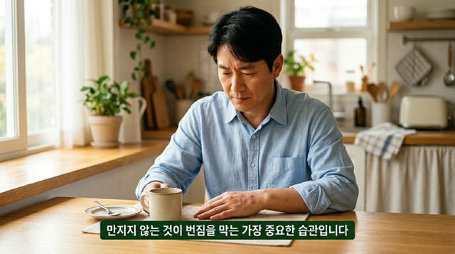 평편사마귀 자가 접종 면도 긁기 바이러스 전파 번지는 원리 상세"