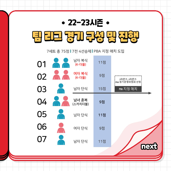프로당구 PBA 팀리그 지정매치란