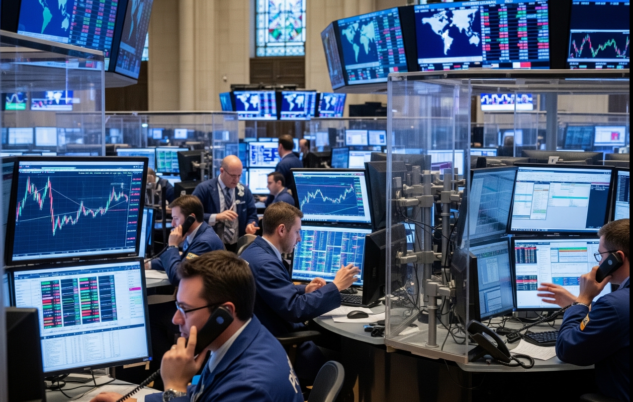 외환시장 거래 이미지