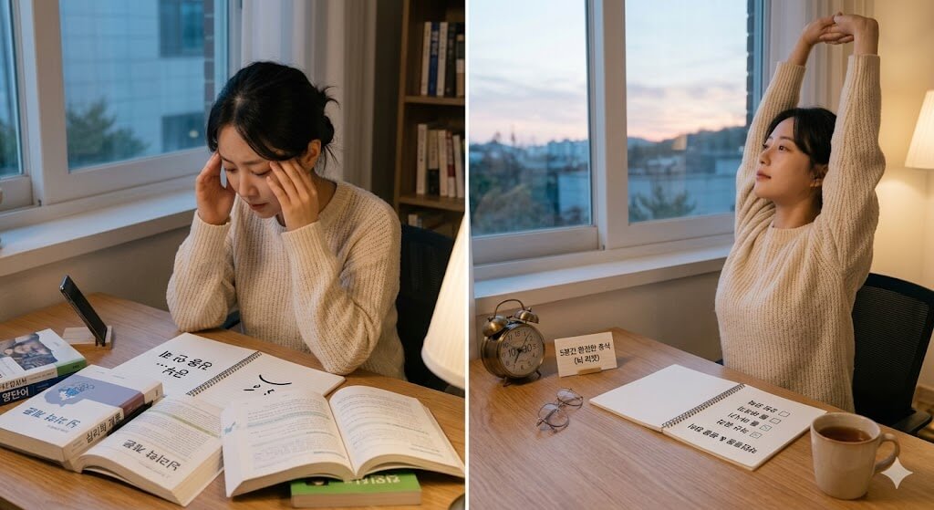 공부 집중 안 될 때 즉각 해결법 5가지
