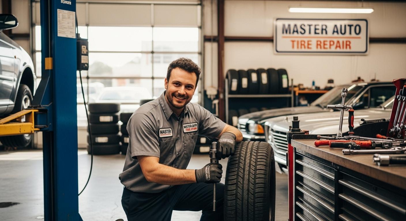 마스타자동차 타이어정비소