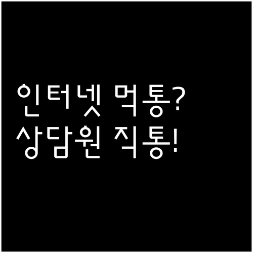 KT 유선 서비스 장애 시 자가 점검..