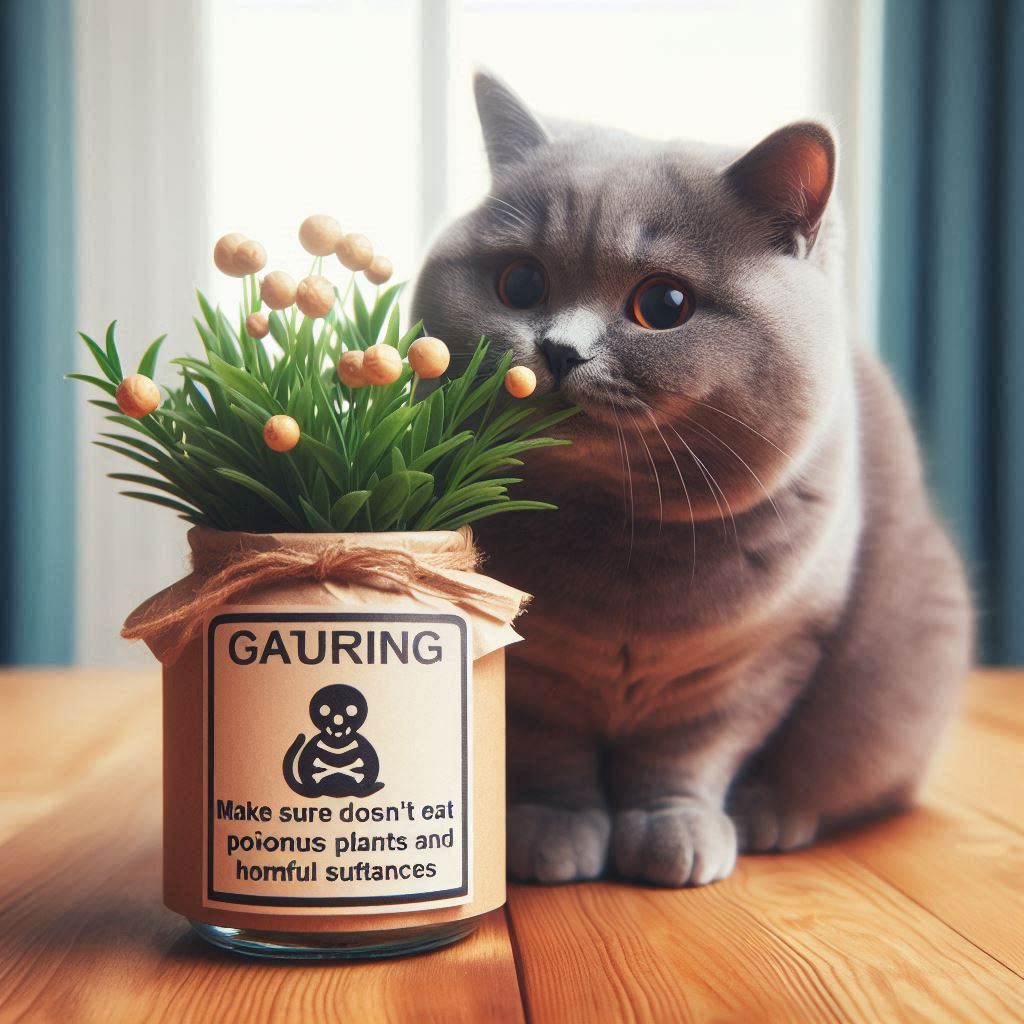 유해한 식물과 물질 피하기