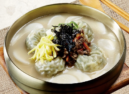 한국의 떡 종류 떡만둣국