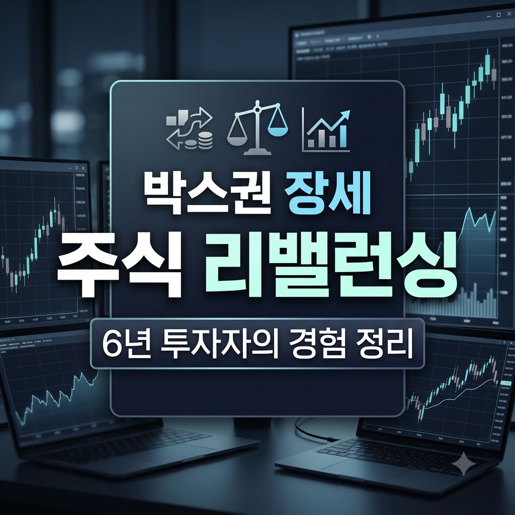 주식 박스권 장세 리밸런싱 투자 전략과 6년 차 투자 경험 정리