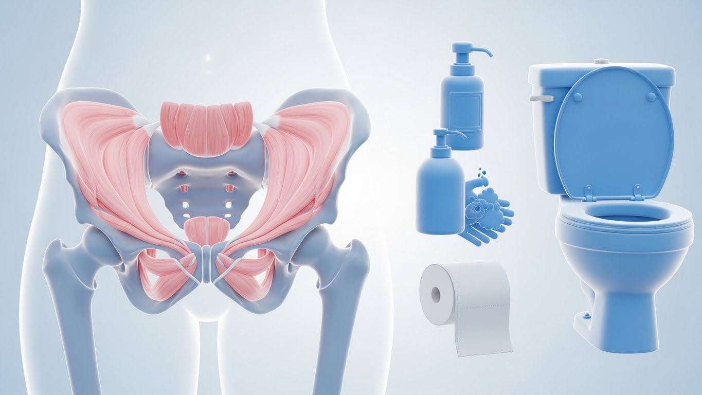 분비물 잡는 올바른 세정 및 건조 습관