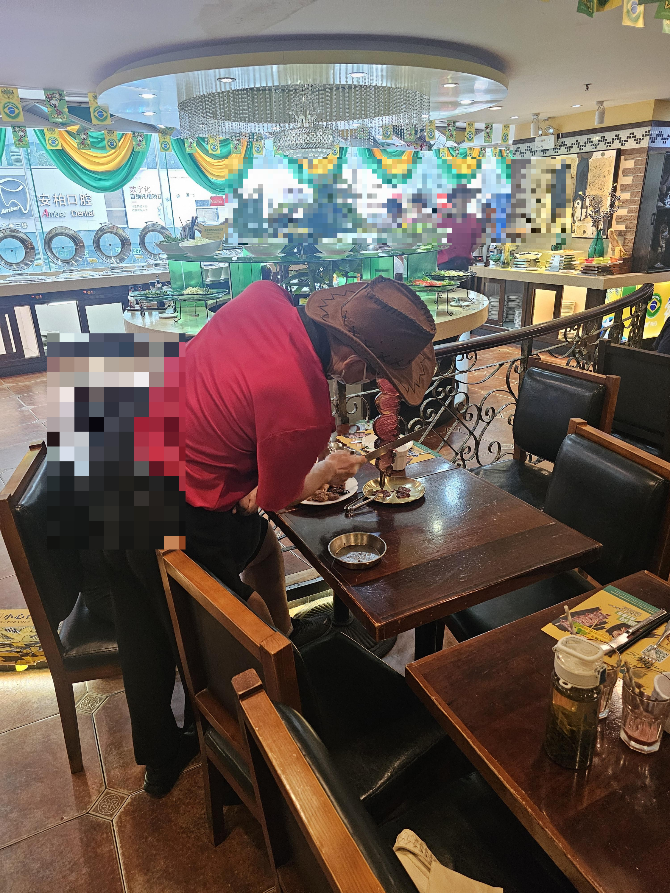 라틴식당 바베큐 고기고기