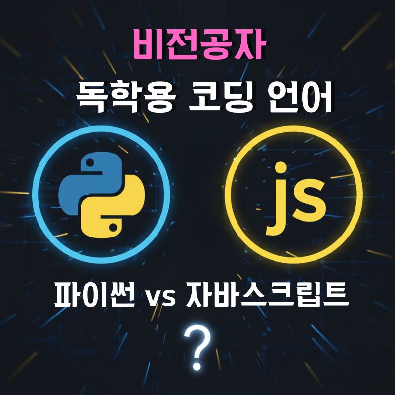 alt="비전공자 독학용 코딩 언어 추천"
