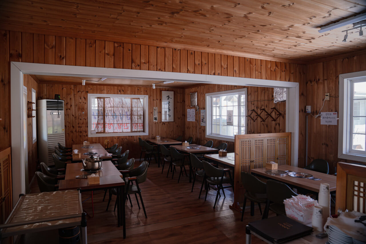 이천쌀밥집 내부