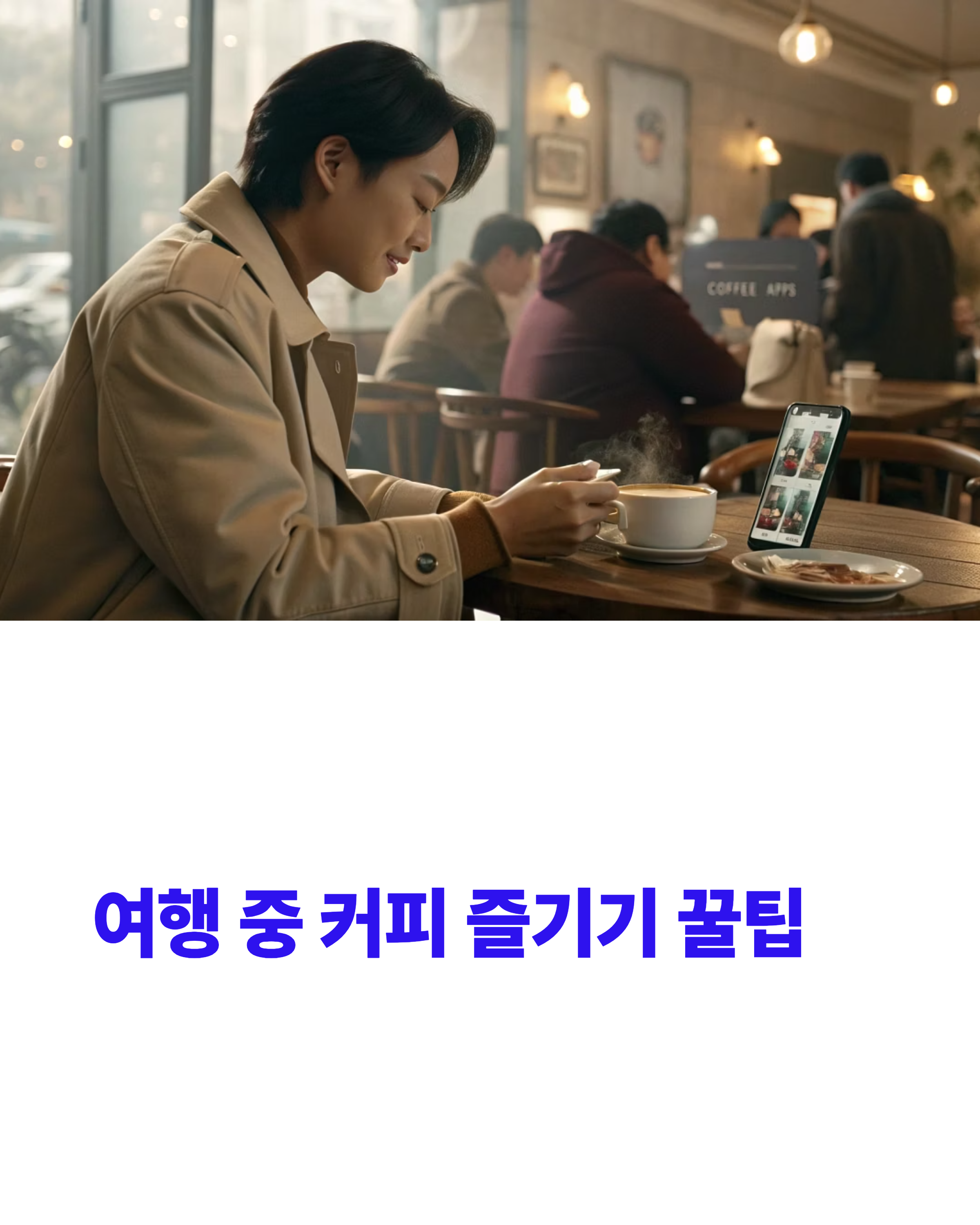여행 중 커피를 더 즐겁게 추천 커피 앱과 서비스 소개