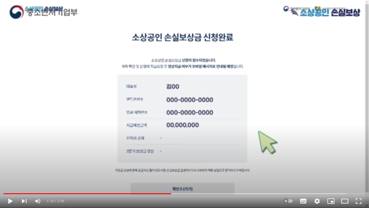 소상공인 손실보전금