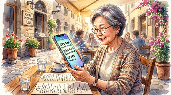 카메라만 비추면 메뉴판이 한글로 바뀌는 앱