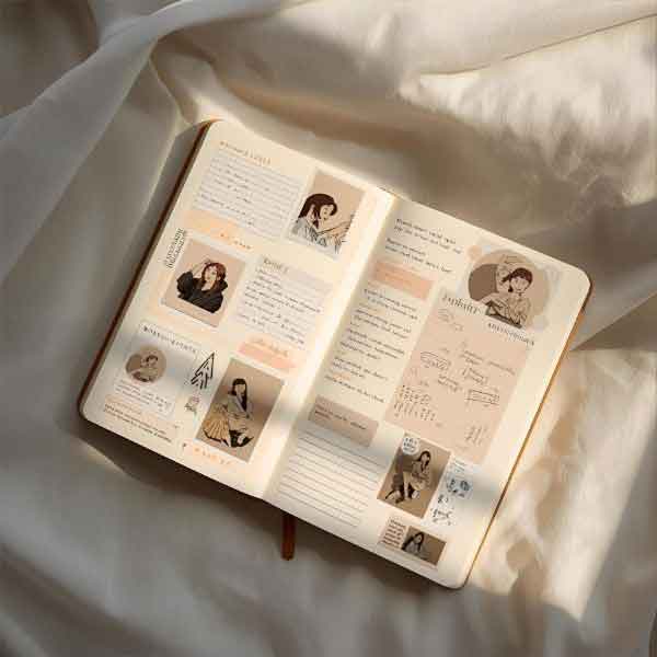 레이아웃으로 감정선을 표현하는 기술