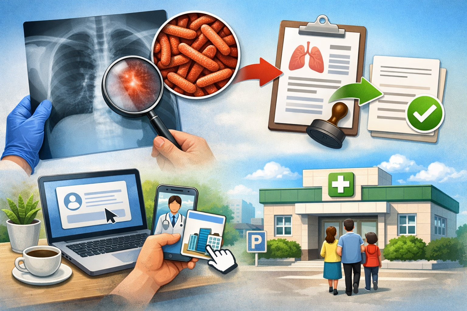 잠복결핵확인서 재발급 방법 총정리|유효기간·온라인 발급·보건소 방문까지 한번에 관련 사진