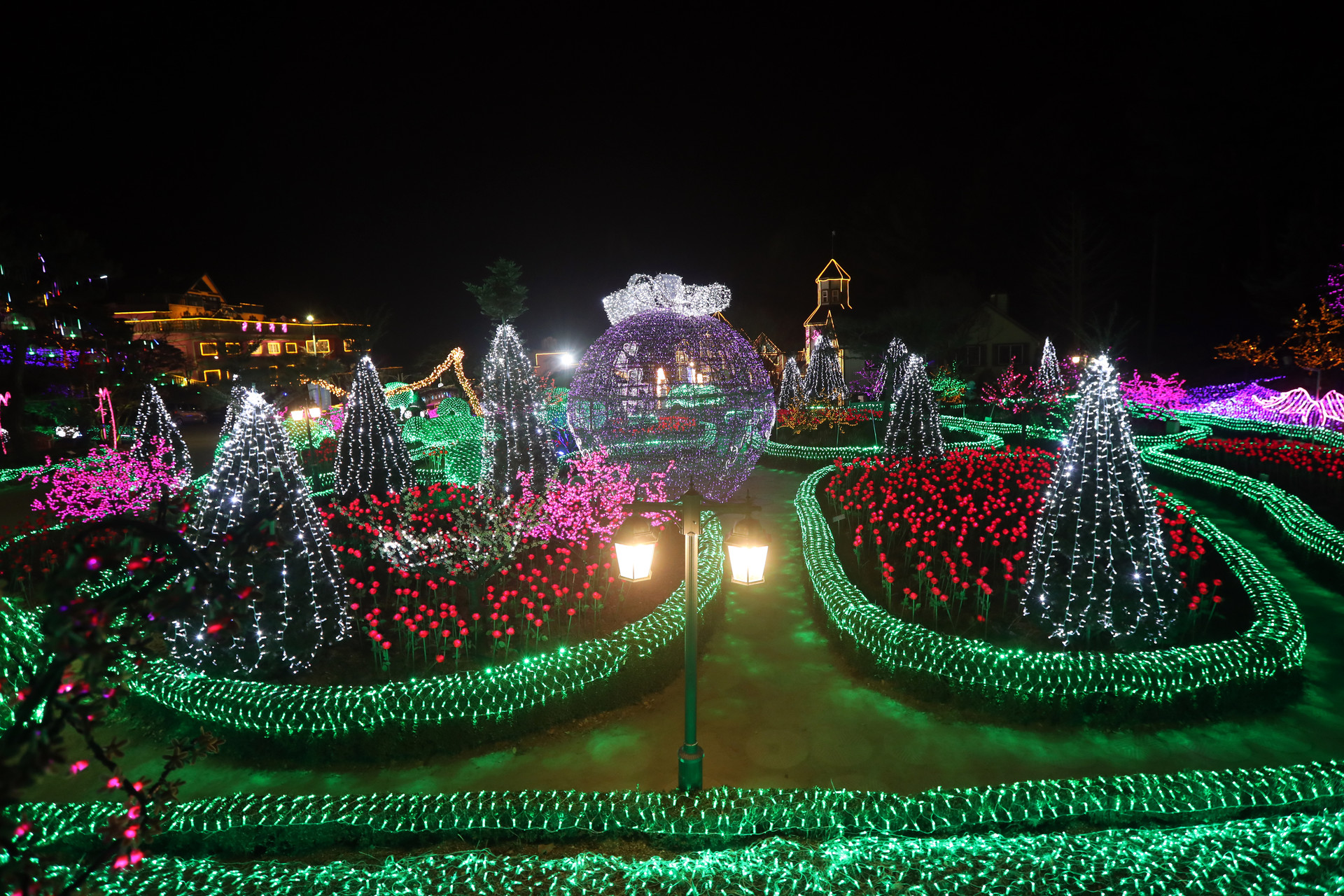 허브아일랜드 야경