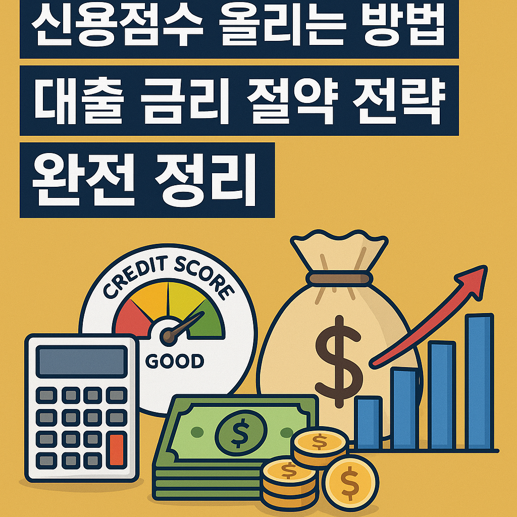 신용점수 올리는 방법