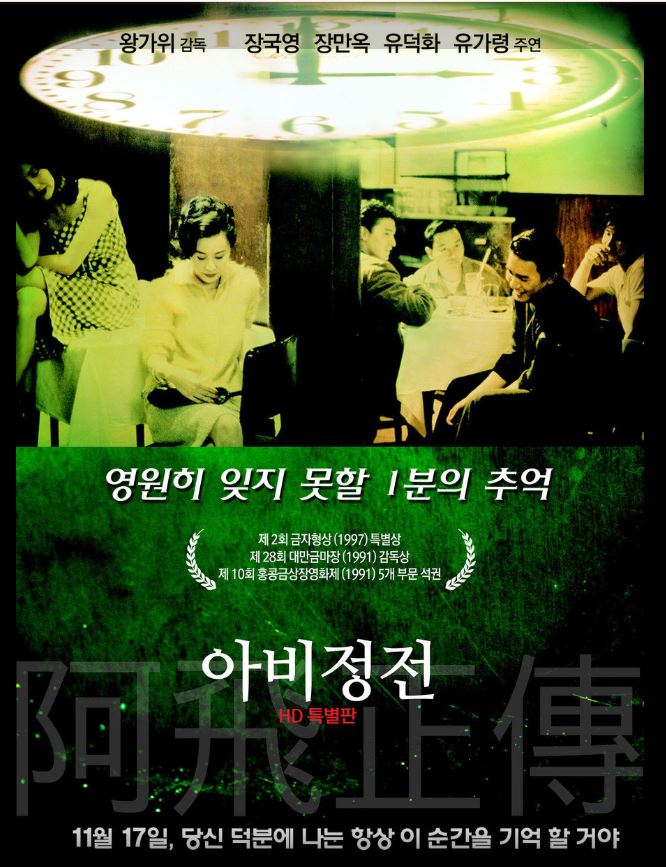 영화 아비정전 포스터.