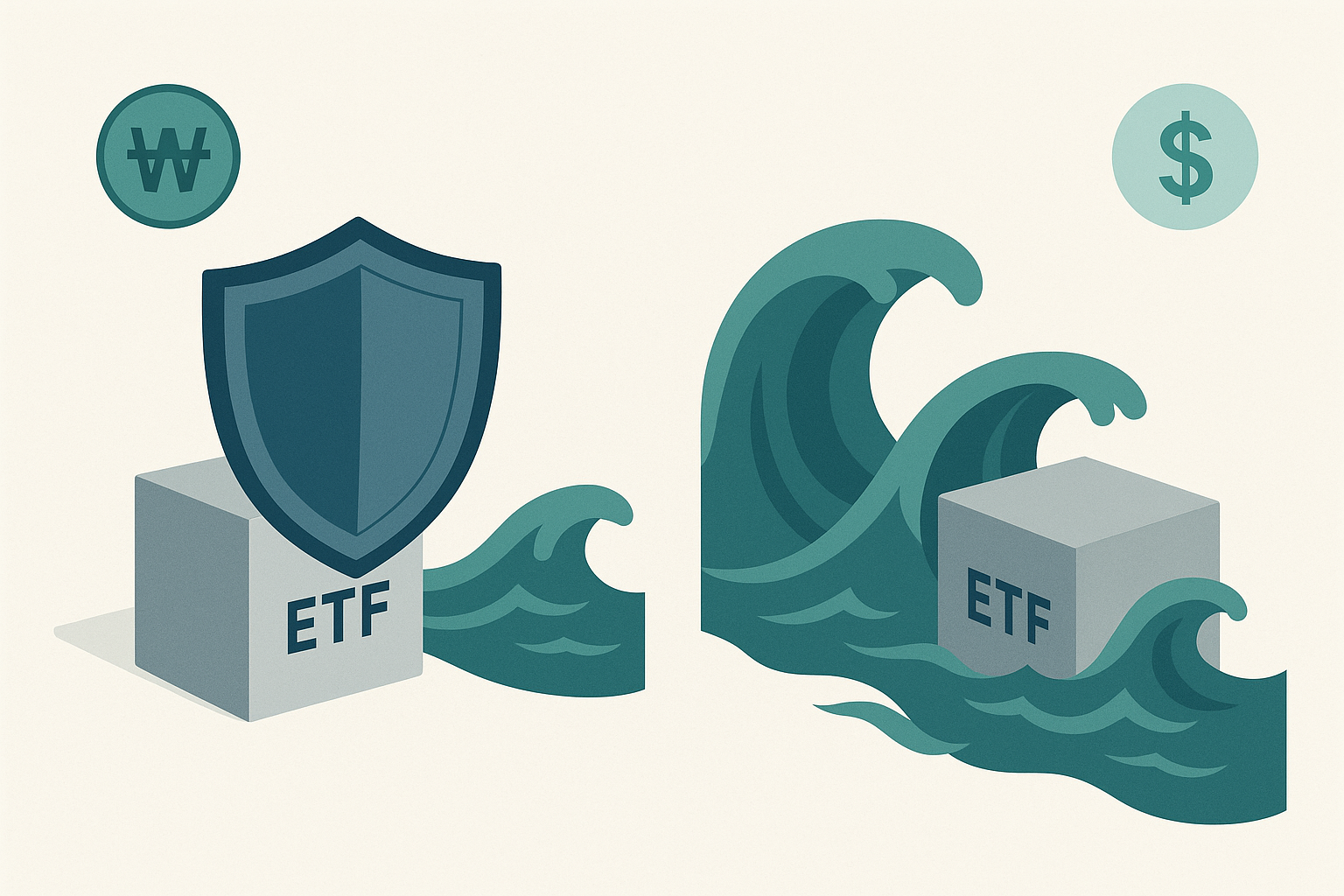 환헤지 ETF vs 무헤지 ETF, 언제 무엇을 살까? 금리차&middot;환율사이클&middot;투자기간으로 끝내는 선택 규칙 12가지