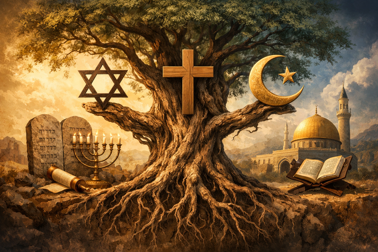 유대교·기독교·이슬람교 차이 한눈에 정리|같은 뿌리인데 왜 갈라졌을까 관련 사진