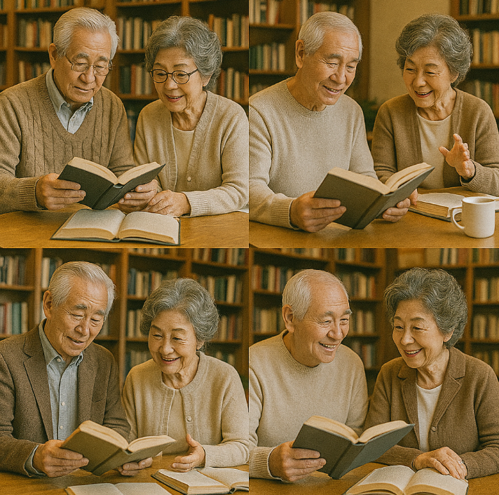 노부부들의 독서 모임