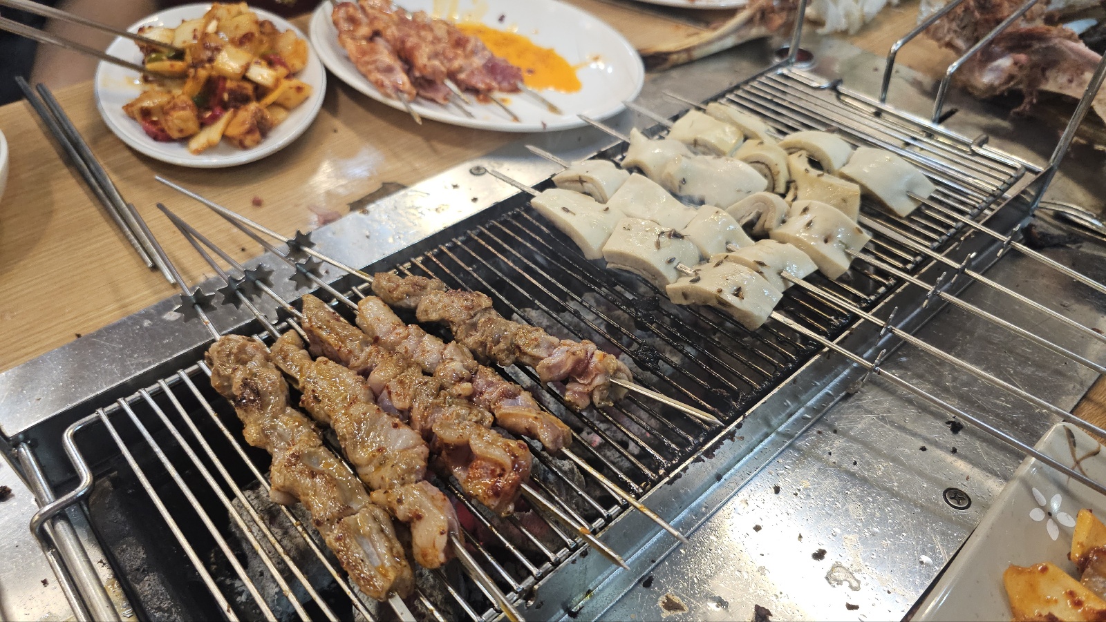 칠공강호 양꼬치 수원점 - 양다리구이 후기