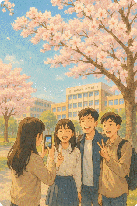 제주 왕벚꽃 축제 4월 봄 여행1