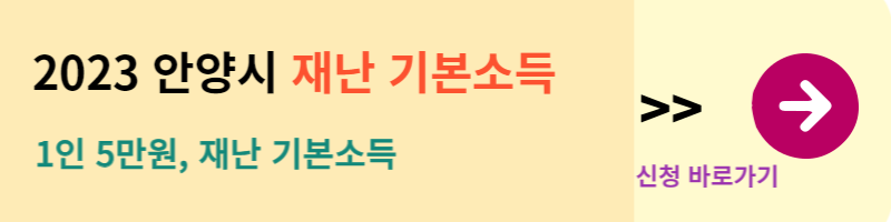 안양시 재난기본 소득 신청 사이트 바로가기