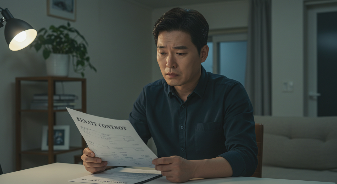 임대차계약, 월세연체, 세입자계약해지