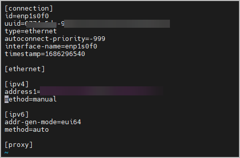 system-connections에서 ip 주소 입력하기
