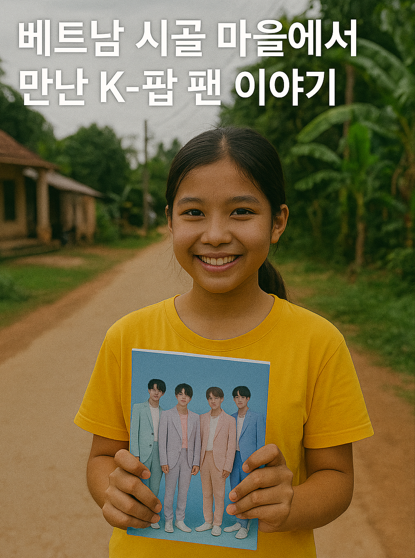 베트남 시골 마을에서 만난 K-팝 팬 이야기