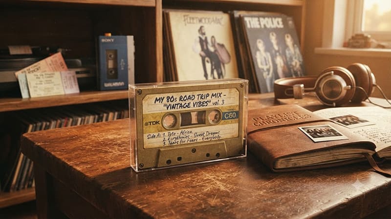 <img src=&rdquo;vintage-playlist-collection.jpg&rdquo; alt=&rdquo;빈티지한 감성이 담긴 나만의 음악 플레이리스트 화면.&rdquo;>