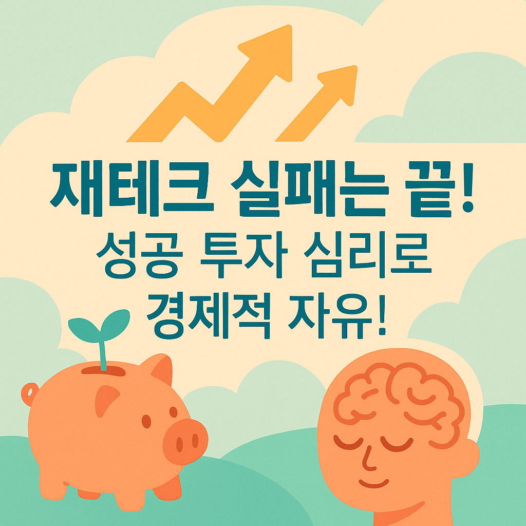 재테크 실패 유형 완벽 분석하고 투자 성공 심리 전략으로 부자 되는 법