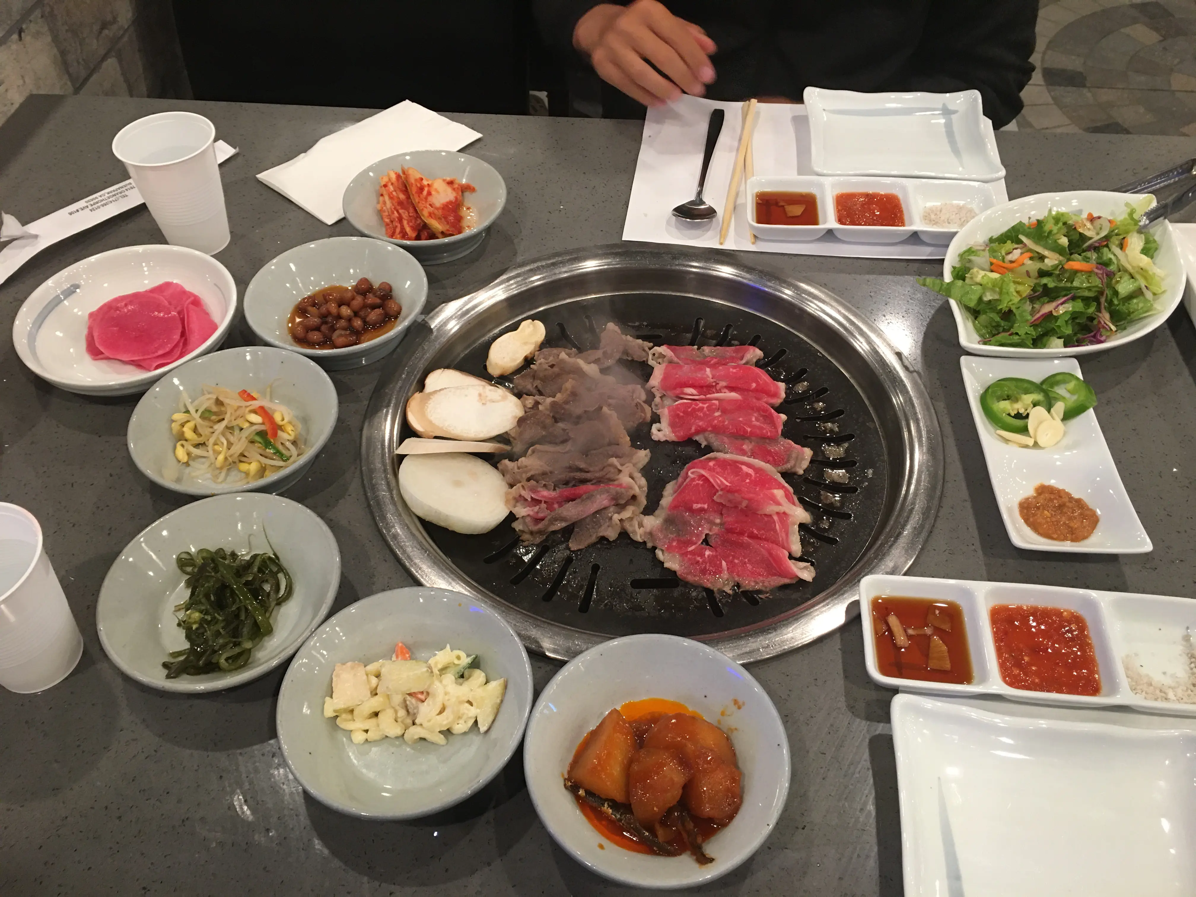 부에나팍 (Buena Park) 아리수(Arisu Restaurant)의 밑반찬
