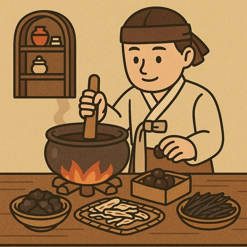 경옥고 재료와 전통 제조 과정18