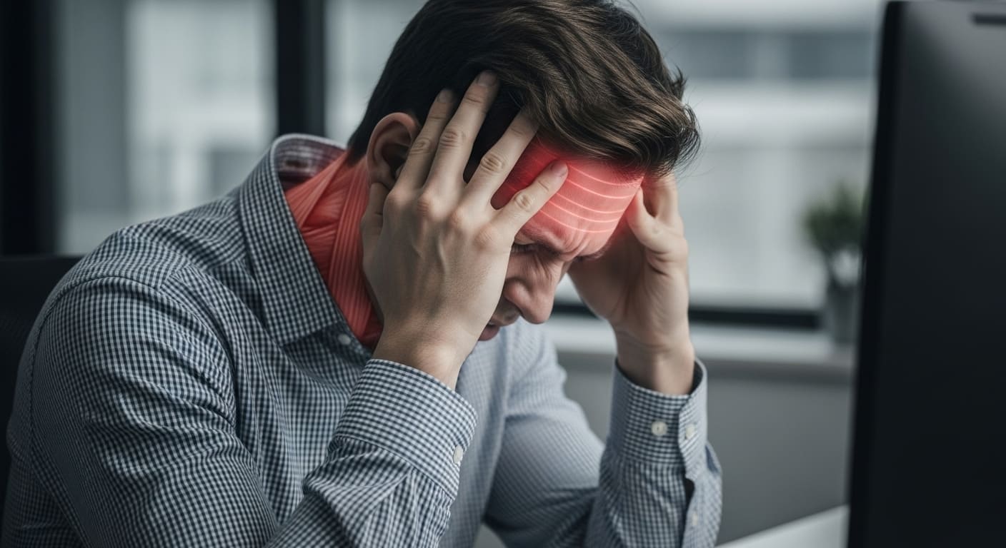 긴장성 두통, 왜 생길까? 증상과 집에서 할 수 있는 간단한 해결법