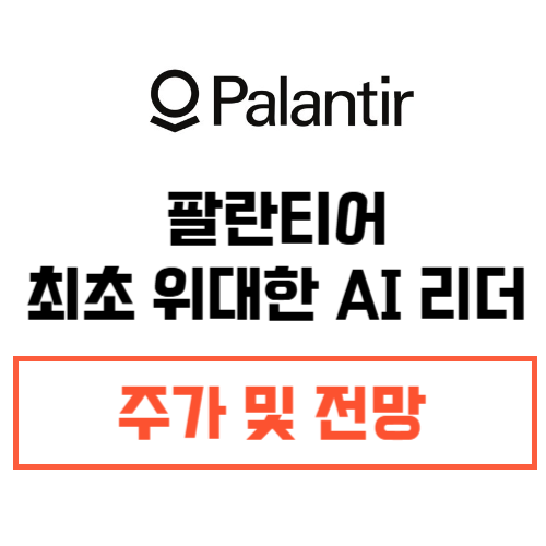 팔란티어 주가 분석 및 전망