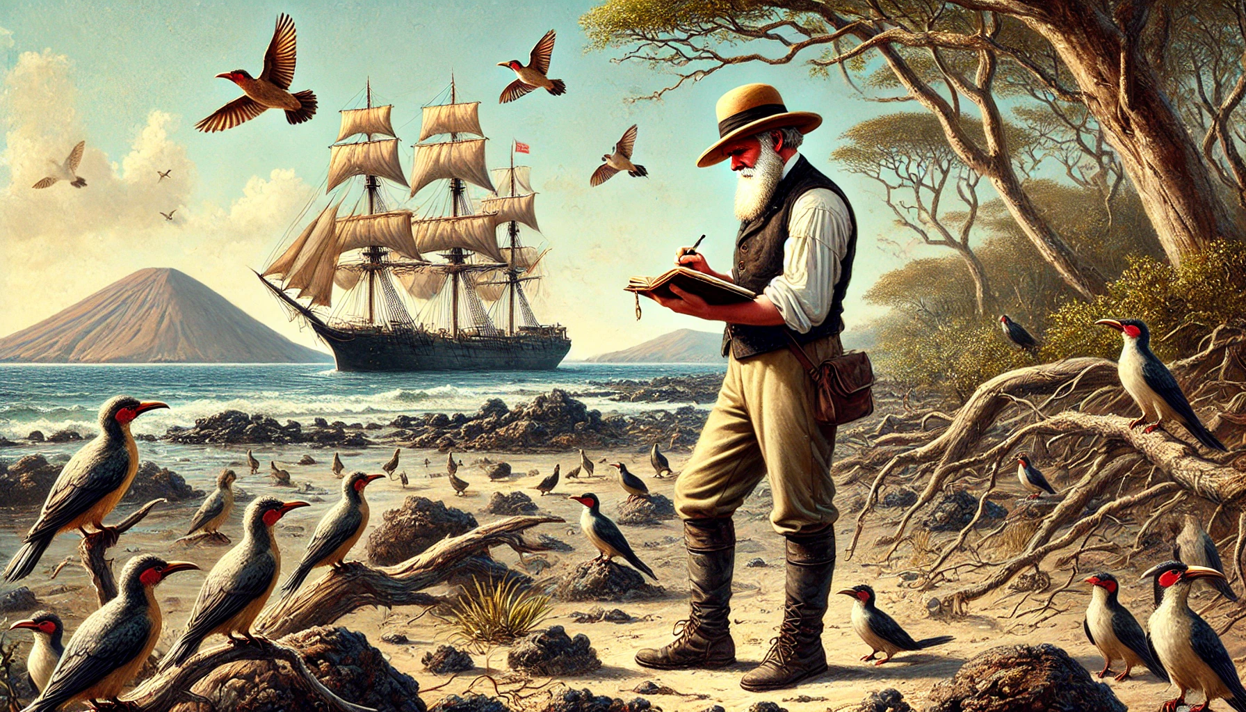 찰스 다윈과 자연선택 이론의 등장