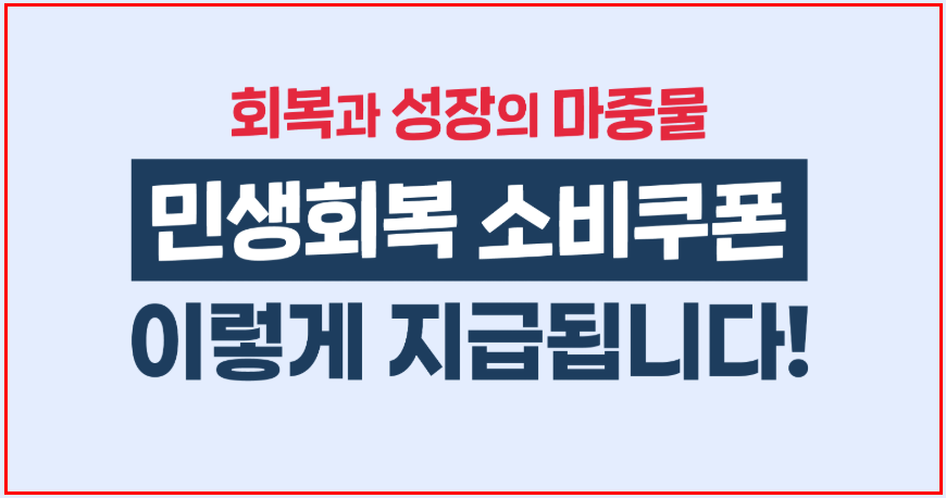 대전민생회복지원금
