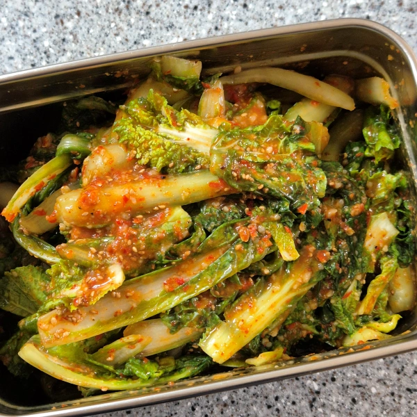 아삭하고 감칠맛 가득! 단배추 김치 담그는 법